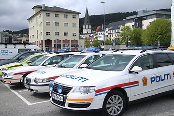 Image showing Norwegian Police Vehicle