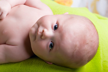 Image showing Close-up baby