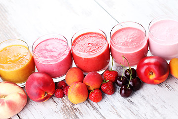 Image showing fruity smoothie