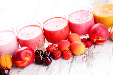 Image showing fruity smoothie