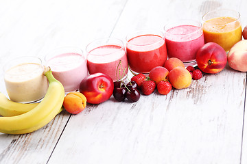 Image showing fruity smoothie