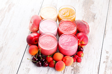 Image showing fruity smoothie