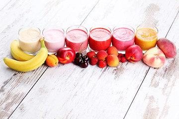 Image showing fruity smoothie