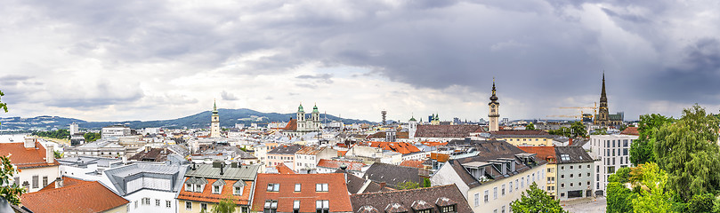 Image showing Dramatic Linz Panorama