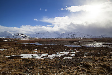 Image showing Volcanic landscape on the Snaefellsnes peninsula in Iceland