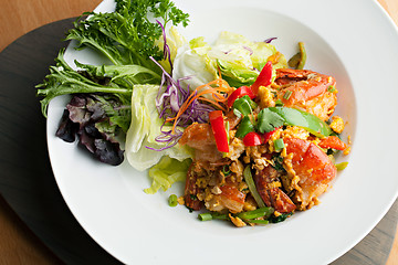 Image showing Thai Jumbo Shrimp Salad