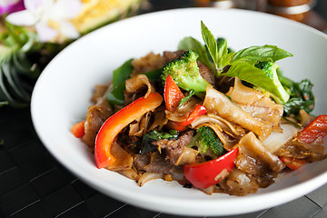 Image showing Drunken Noodles