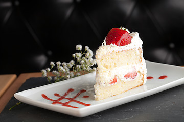 Image showing Gourmet Strawberry Shortcake