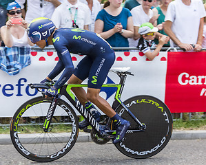 Image showing The Cyclist Nairo Quintana - Tour de France 2015