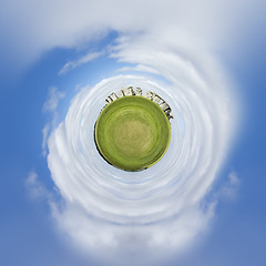 Image showing tiny planet Stonehenge