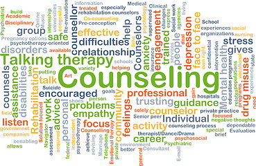 Image showing Counseling background concept