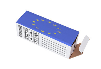 Image showing Concept of export - Product of the European Union