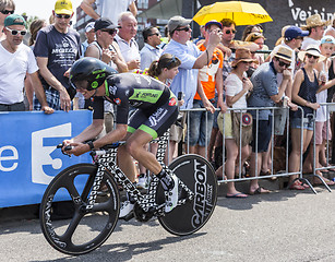 Image showing The Cyclist Pierre-Luc Perichon - Tour de France 2015
