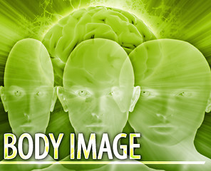 Image showing Body image Abstract concept digital illustration