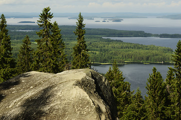 Image showing top view, Koli National Park, Finland