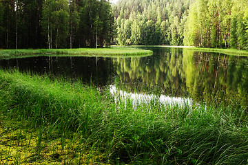 Image showing view of the river in Finland