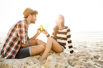 Image showing Couple having great time together