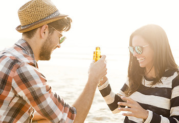 Image showing Couple having great time together