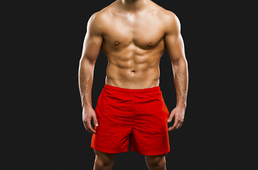 Image showing Muscular man