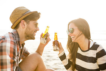 Image showing Couple having great time together