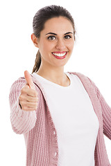 Image showing Happy latin woman 