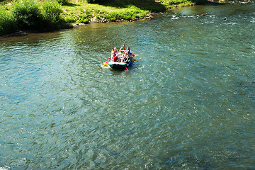 Image showing Rafting