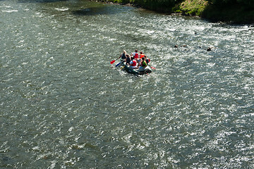 Image showing Rafting