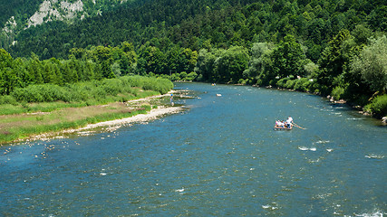 Image showing Rafting