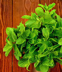 Image showing Mint Leafs