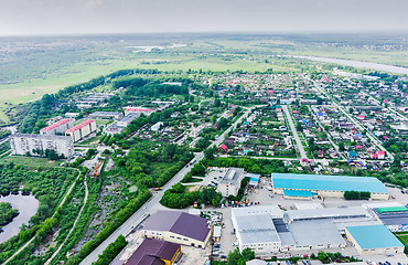 Image showing Industrial and residential district. DOK. Tyumen