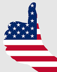 Image showing american finger sign 