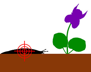 Image showing Aim at slugs