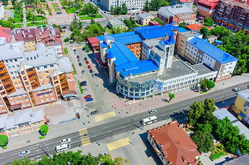 Image showing Tyumen state university - building No. 11 and technocenter