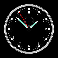 Image showing Illustration black watch