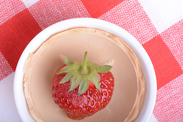Image showing Beautiful fresh strawberries