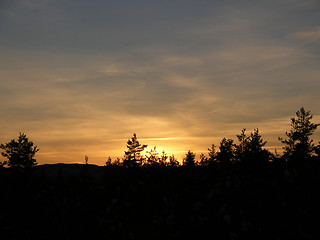 Image showing Sunset