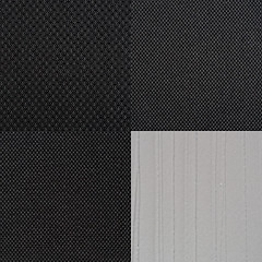 Image showing Set of grey vinyl samples