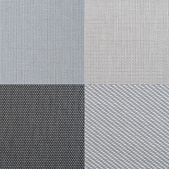 Image showing Set of grey vinyl samples