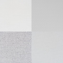 Image showing Set of grey vinyl samples