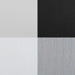 Image showing Set of grey vinyl samples