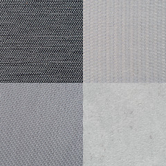 Image showing Set of grey vinyl samples