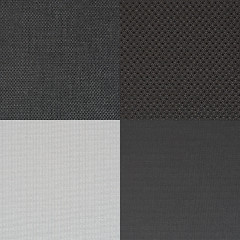 Image showing Set of grey vinyl samples