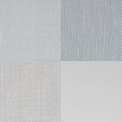 Image showing Set of grey vinyl samples