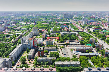 Image showing City quarters along Melnikayte street. Tyumen