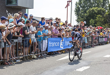 Image showing The Cyclist Marcel Wyss - Tour de France 2015