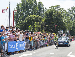 Image showing The Cyclist Jack Bauer - Tour de France 2015