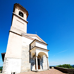 Image showing monument old architecture in italy europe milan religion       a