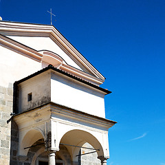 Image showing monument old architecture in italy europe milan religion       a