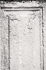 Image showing abstract old column in the  country  of europe italy and marble 