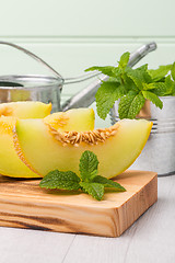 Image showing Honeydew melon